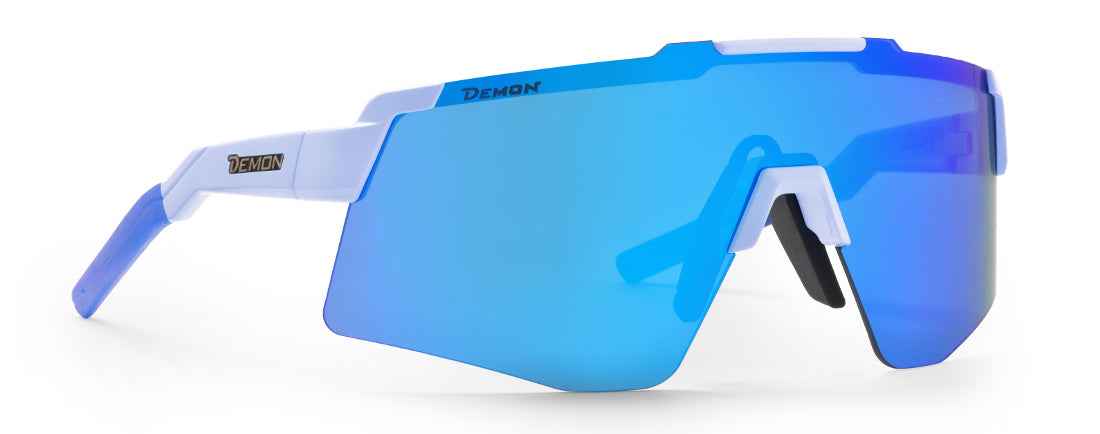 triathlon sunglasses with mirrored lens liegi