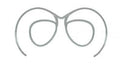 universal optical clip for snow and dirt goggle