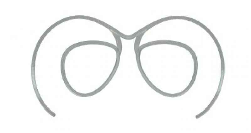 universal optical clip for snow and dirt goggle