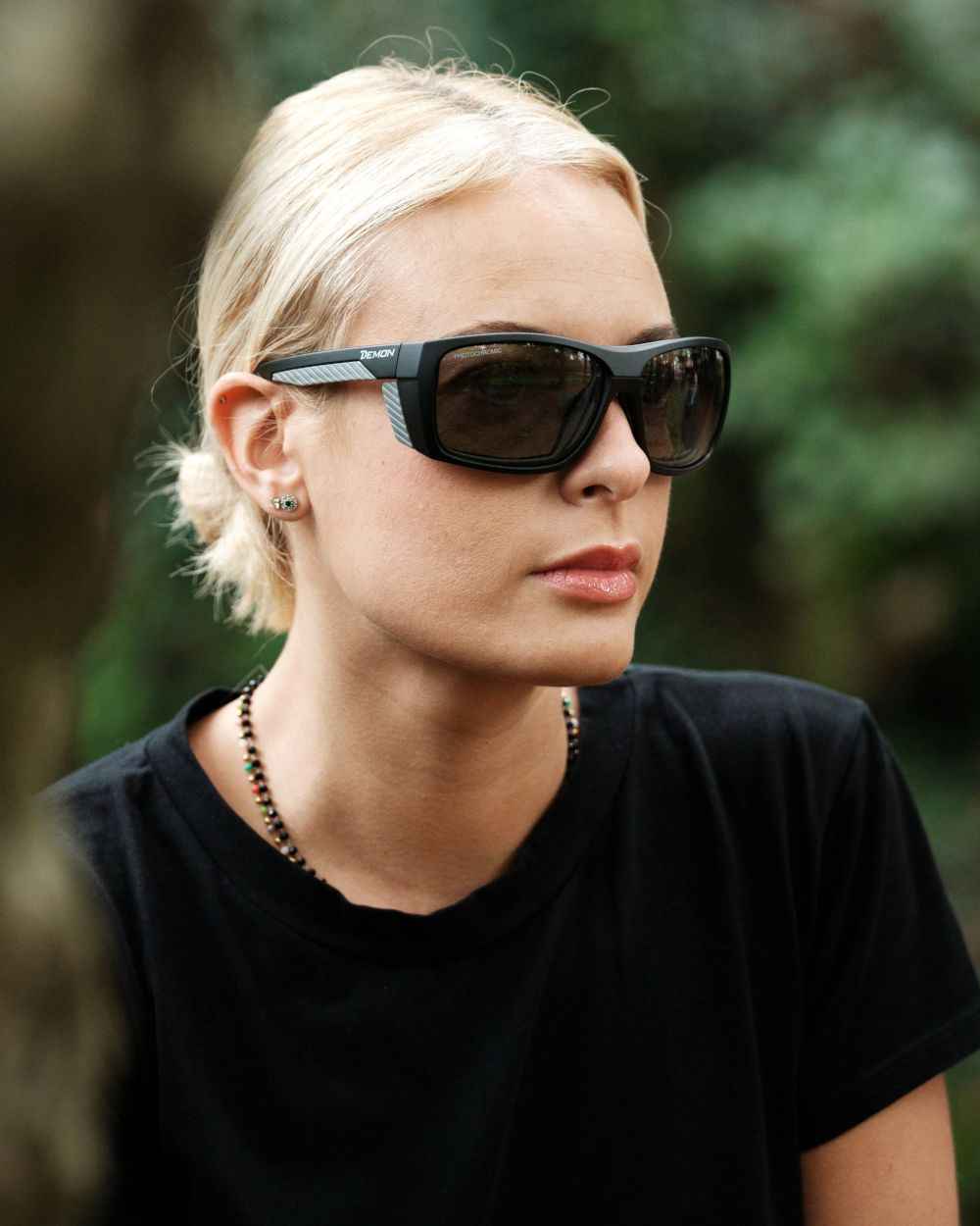 woman mountain glasses with photochromic lenses 2 4 for hiking eiger model