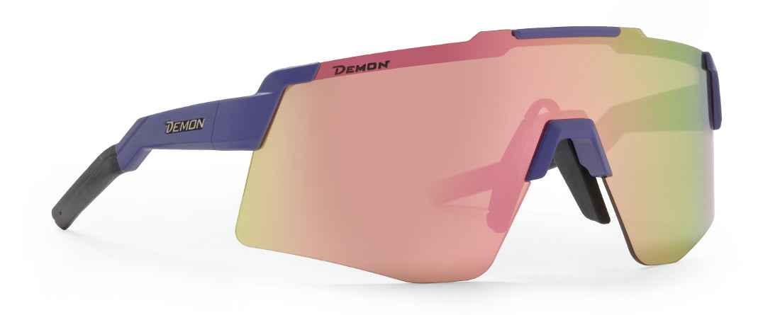 women cycling sunglasses with mirrored lens liegi