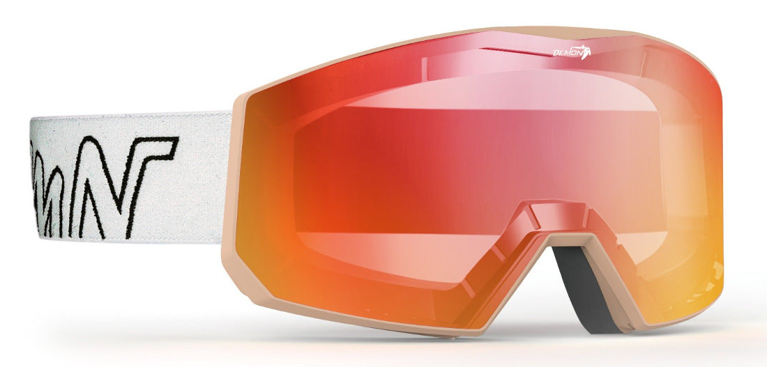 women otg ski mask with photochromic mirrored dchrom lens