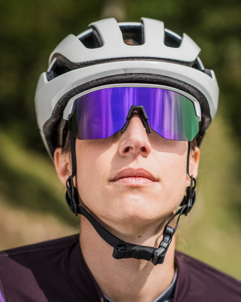 women’s prescription glasses for road cycling mirrored lens