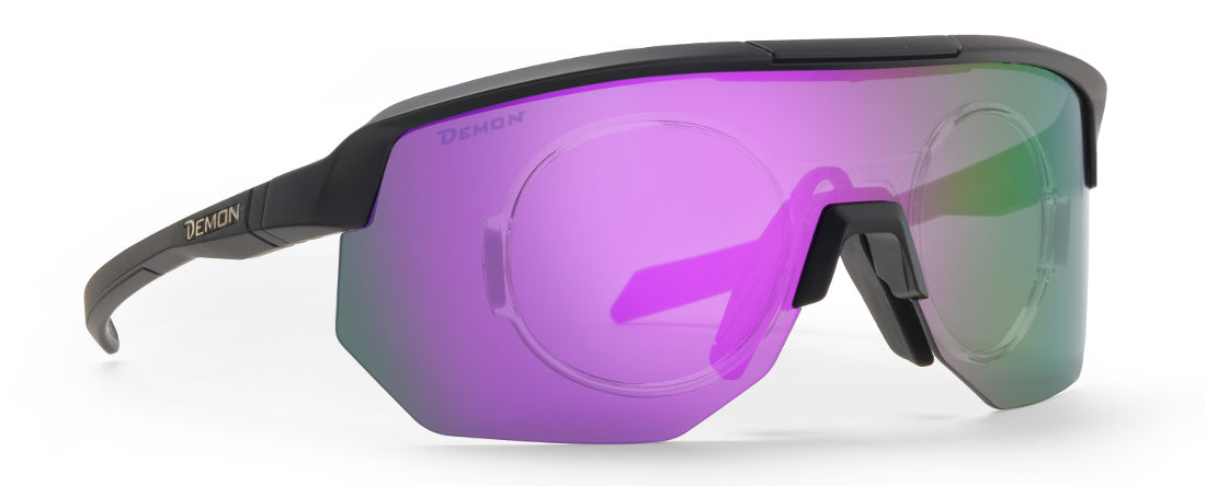 women’s prescription visor style glasses for cycling and running fiandre model