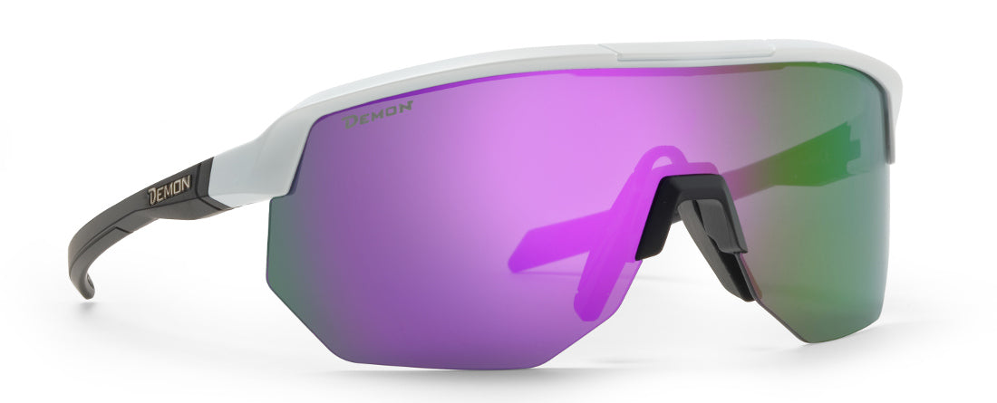 womens mirrored trail running sunglasses mask style fiandre model